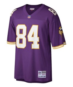 Randy Moss 84 Minnesota Vikings Mitchell & Ness Retired Player Legacy Jersey - Purple