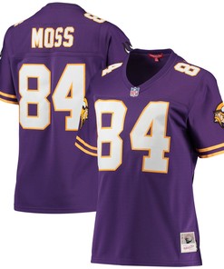 Randy Moss Minnesota Vikings Mitchell & Ness Womens Legacy Replica Team Jersey - Purple Nfl