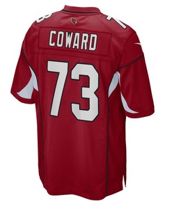 Rashaad Coward Arizona Cardinals Game Player Jersey - Cardinal