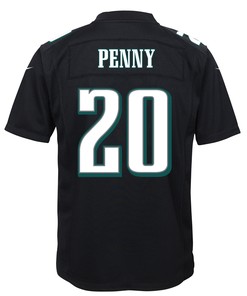 Rashaad Penny 20 Philadelphia Eagles Youth Game Jersey - Black