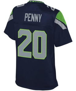 Rashaad Penny Seattle Seahawks Nfl Pro Line Womens Player Jersey - College Navy