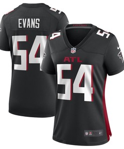 Rashaan Evans Atlanta Falcons Women's Game Player Jersey - Black