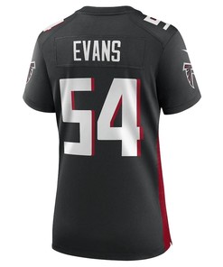 Rashaan Evans Atlanta Falcons Women's Game Player Jersey - Black