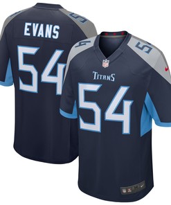 Rashaan Evans Tennessee Titans Game Jersey - Navy Nfl