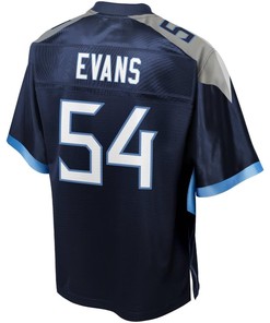 Rashaan Evans Tennessee Titans Nfl Pro Line Team Player Jersey - Navy