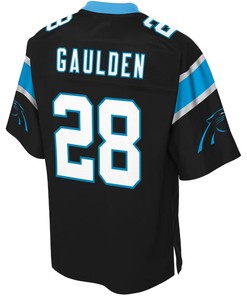 Rashaan Gaulden Carolina Panthers Nfl Pro Line Youth Player Jersey - Black