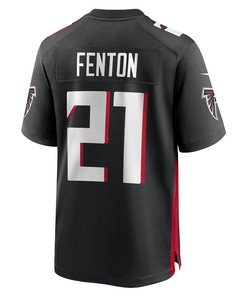 Rashad Fenton 21 Atlanta Falcons Game Player Jersey - Black