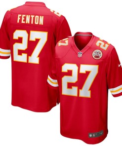 Rashad Fenton 27 Kansas City Chiefs Game Jersey - Red