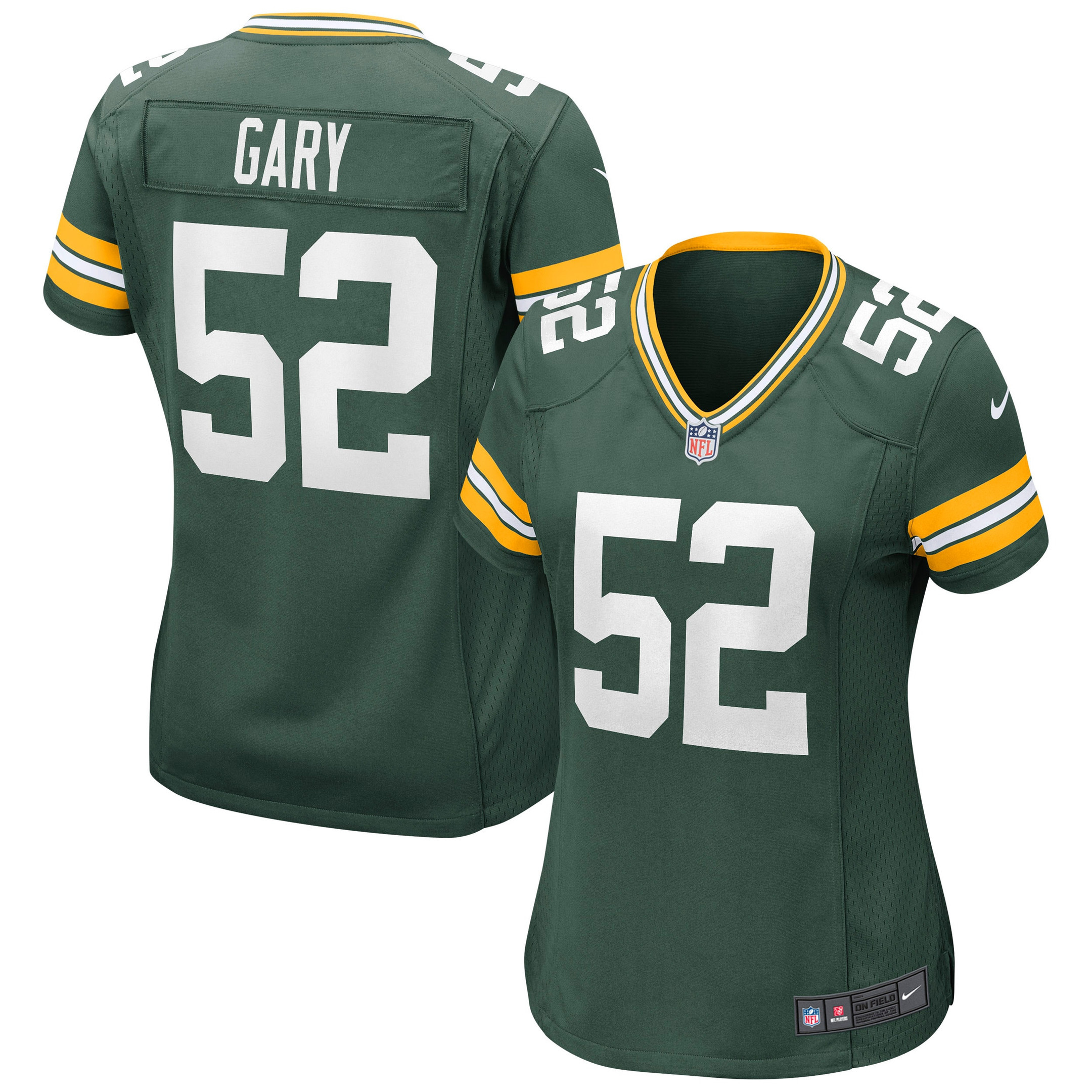 Rashan Gary Green Bay Packers Womens Game Jersey - Green Nfl