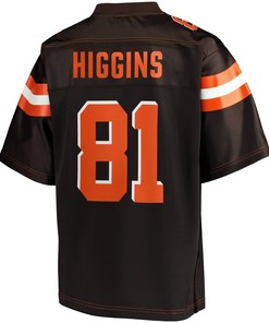 Rashard Higgins Cleveland Browns Nfl Pro Line Player Jersey - Brown