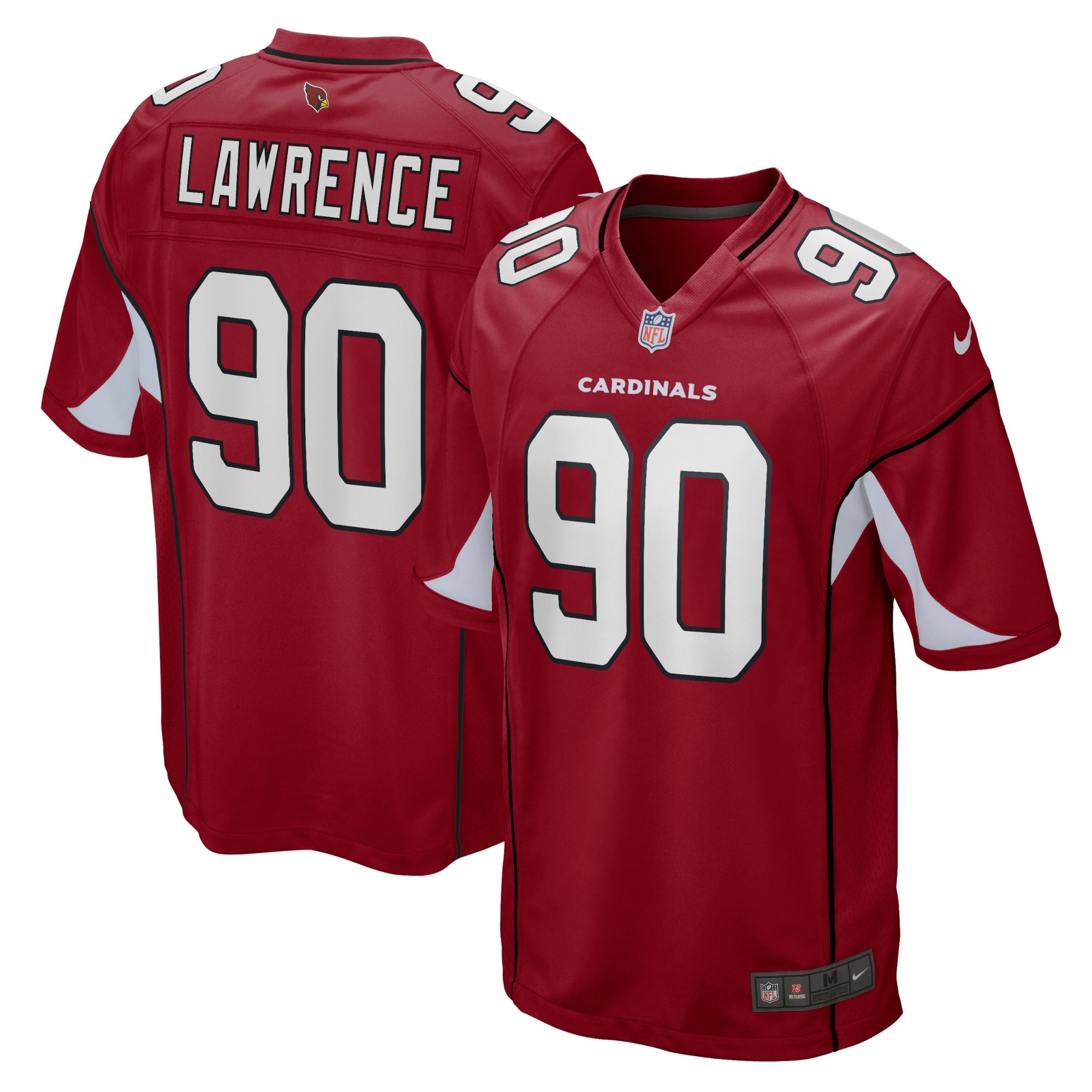 Rashard Lawrence Arizona Cardinals Game Player Jersey - Cardinal Nfl