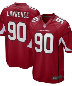 Rashard Lawrence Arizona Cardinals Game Player Jersey - Cardinal Nfl