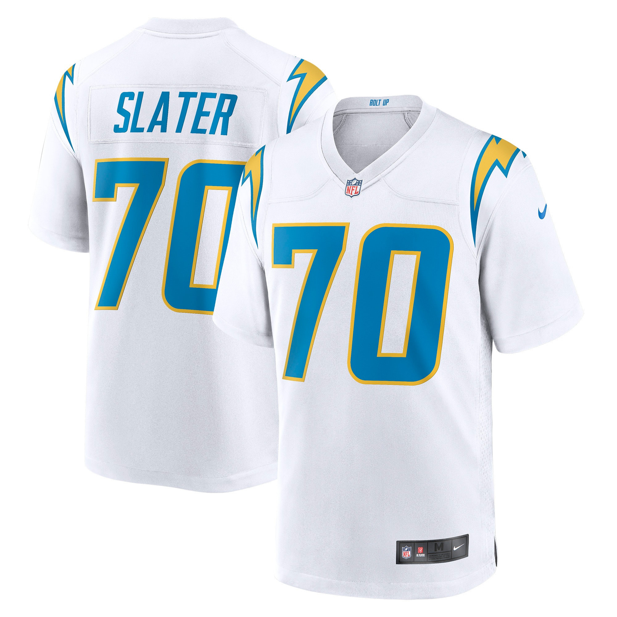 Rashawn Slater Los Angeles Chargers Game Jersey - White Nfl