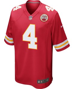 Rashee Rice 4 Kansas City Chiefs Game Jersey - Men, Red