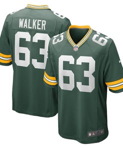 Rasheed Walker 63 Green Bay Packers Game Player Jersey - Green