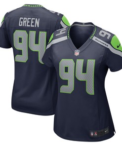 Rasheem Green Seattle Seahawks Womens Game Jersey - College Navy Nfl