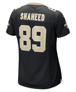 Rashid Shaheed New Orleans Saints Women's Game Player Jersey - Black