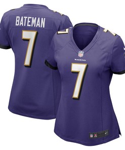 Rashod Bateman Baltimore Ravens Women's Game Jersey - Purple