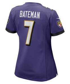 Rashod Bateman Baltimore Ravens Women's Game Jersey - Purple