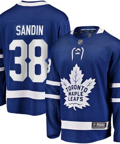 Rasmus Sandin Toronto Maple Leafs Fanatics Branded Replica Player Jersey - Blue Nhl