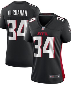 Ray Buchanan Atlanta Falcons Womens Game Retired Player Jersey - Black Nfl