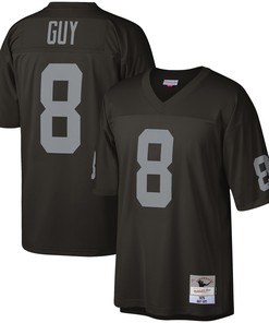 Ray Guy Las Vegas Raiders Mitchell & Ness 1976 Legacy Replica Jersey - Black Nfl