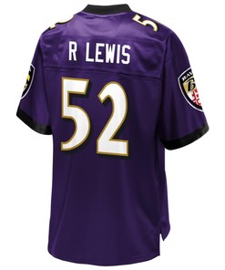 Ray Lewis Baltimore Ravens Nfl Pro Line Retired Player Jersey - Purple