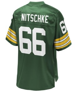 Ray Nitschke Green Bay Packers Nfl Pro Line Retired Player Jersey - Green