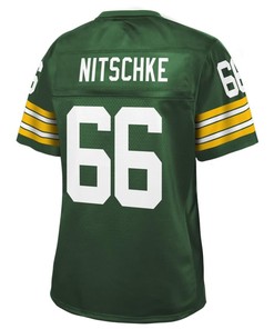 Ray Nitschke Green Bay Packers Nfl Pro Line Womens Retired Player Jersey - Green