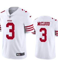 Ray-Ray McCloud San Francisco 49ers 3 White Vapor Limited Jersey