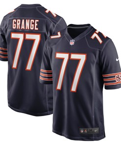 Red Grange Chicago Bears Retired Player Jersey - Navy Nfl
