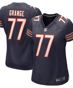 Red Grange Chicago Bears Womens Retired Player Jersey - Navy Nfl