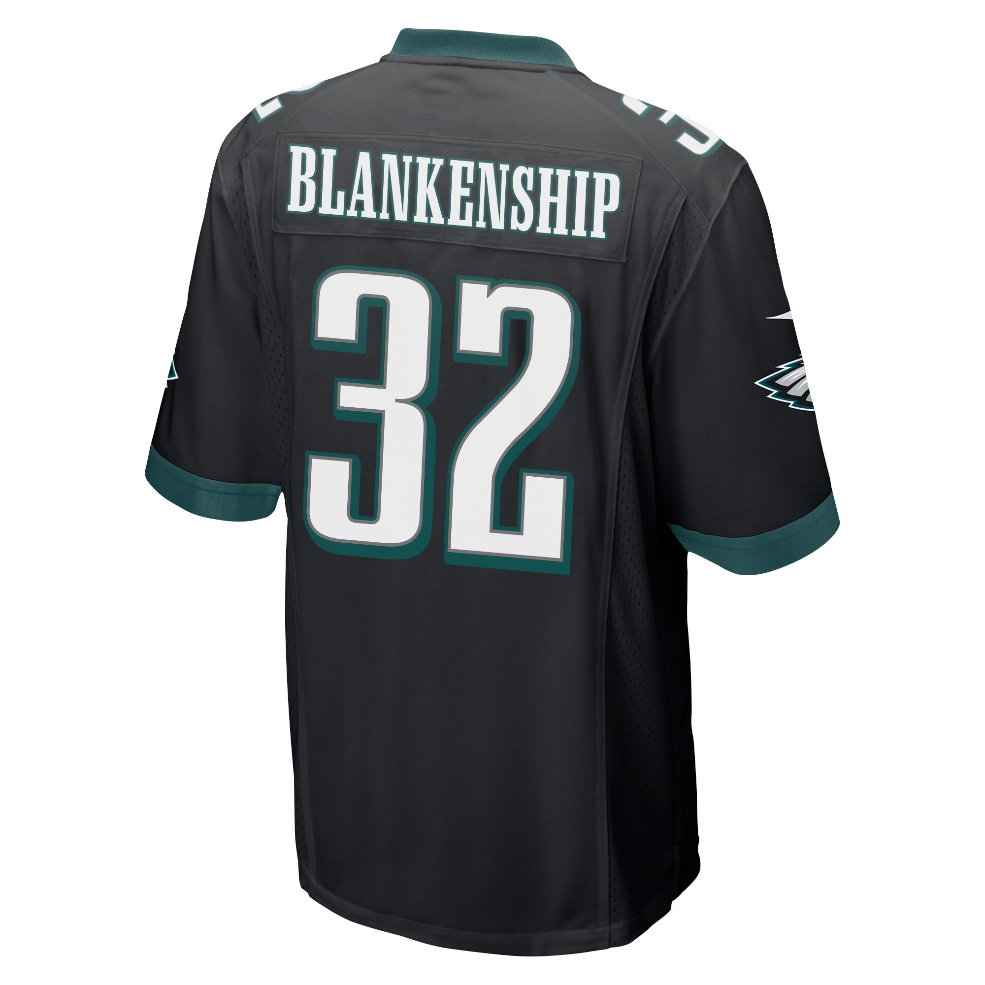 Reed Blankenship 32 Philadelphia Eagles Super Bowl LVII Champions Men Game Jersey - Black