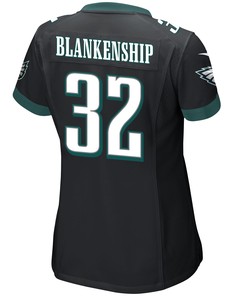 Reed Blankenship 32 Philadelphia Eagles Super Bowl LVII Champions Women Game Jersey - Black