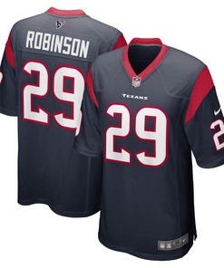 Reggie Robinson Ii Houston Texans Game Jersey - Navy Nfl