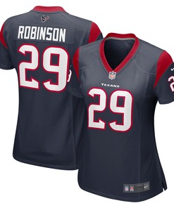 Reggie Robinson Ii Houston Texans Womens Game Jersey - Navy Nfl