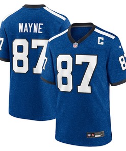 Reggie Wayne 87 Indianapolis Colts Indiana Nights Alternate Game Men Jersey - Royal