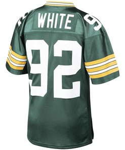 Reggie White 92 Green Bay Packers Mitchell & Ness 1993 Throwback Retired Player Jersey - Green