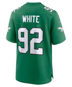 Reggie White 92 Philadelphia Eagles Alternate Game Men Jersey - Kelly Green