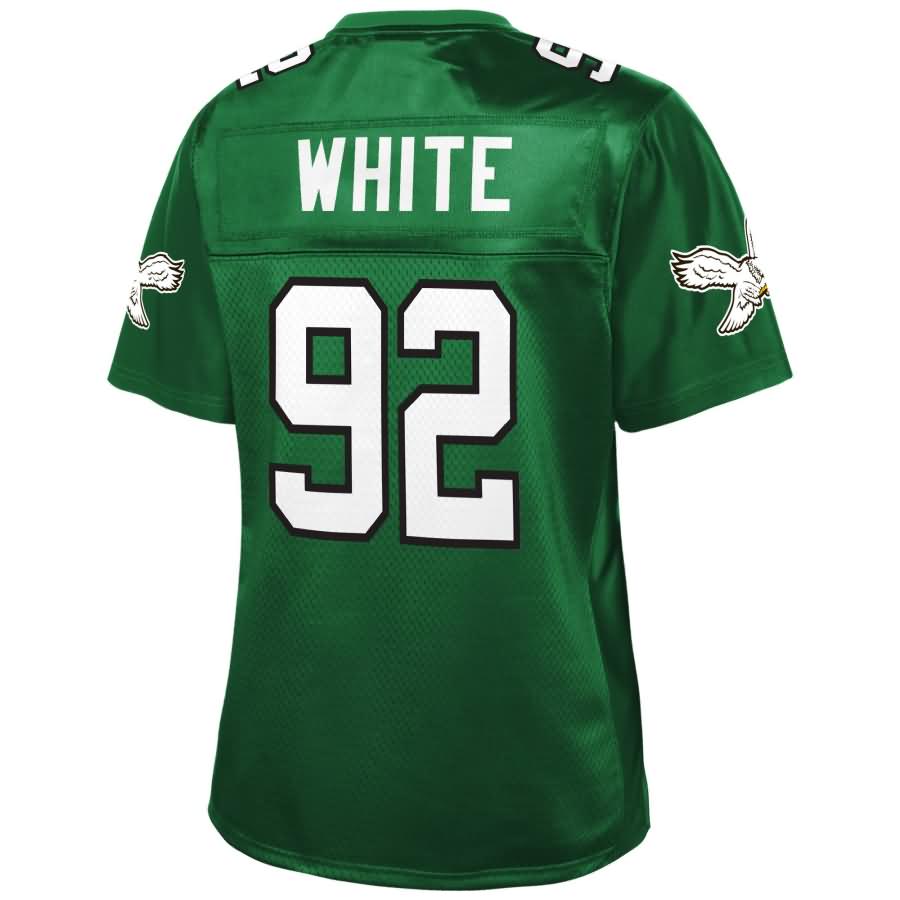 Reggie White Philadelphia Eagles Nfl Pro Line Womens Retired Player Jersey - Kelly Green