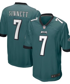 Reid Sinnett Philadelphia Eagles Game Jersey - Midnight Green Nfl