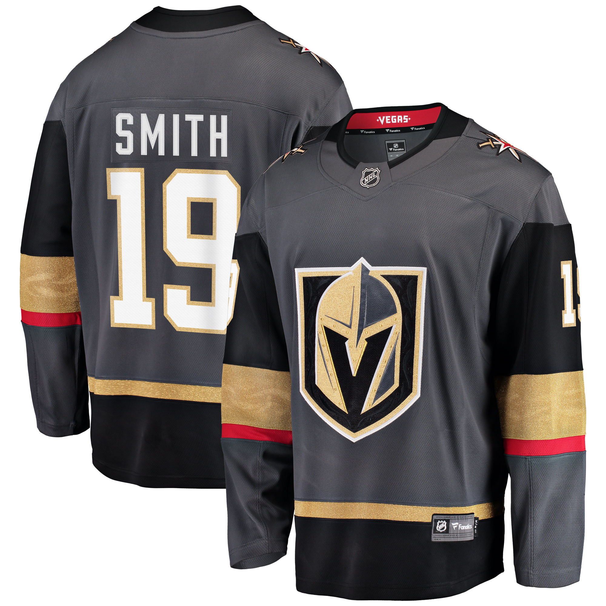 Reilly Smith Vegas Golden Knights Breakaway Player Jersey - Black Nhl