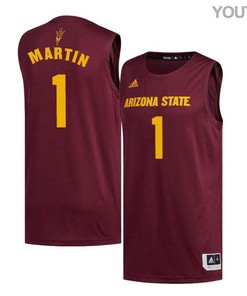 Remy Martin 1 Arizona State Sun Devils Basketball Youth Jersey - Maroon