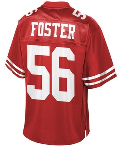 Reuben Foster San Francisco 49ers Nfl Pro Line Team Player Jersey - Scarlet