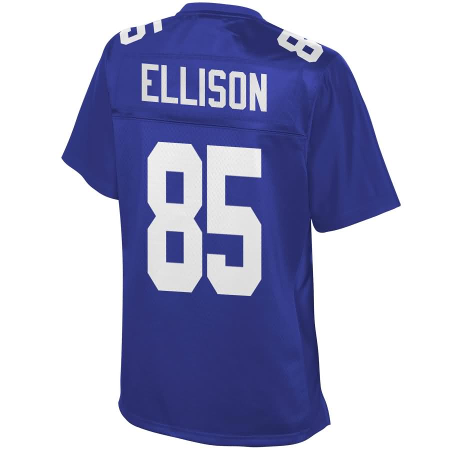 Rhett Ellison New York Giants Nfl Pro Line Womens Player Jersey - Royal