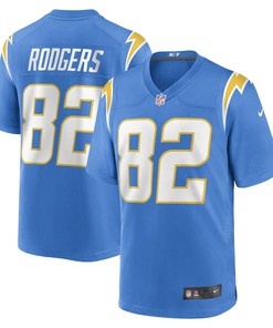 Richard Rodgers Los Angeles Chargers Game Player Jersey - Powder Blue