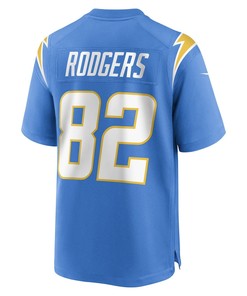 Richard Rodgers Los Angeles Chargers Game Player Jersey - Powder Blue