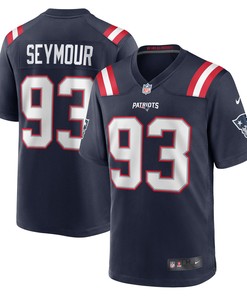 Richard Seymour New England Patriots Retired Player Game Jersey - Navy Nfl