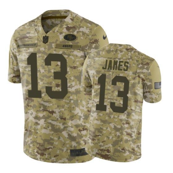 Richie James Jersey Nfl Camo San Francisco 49ers
