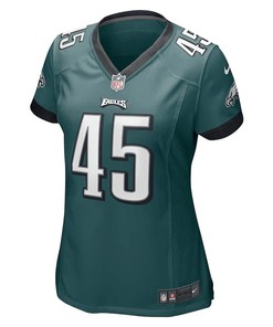 Rick Lovato 45 Philadelphia Eagles Women's Game Jersey - Midnight Green